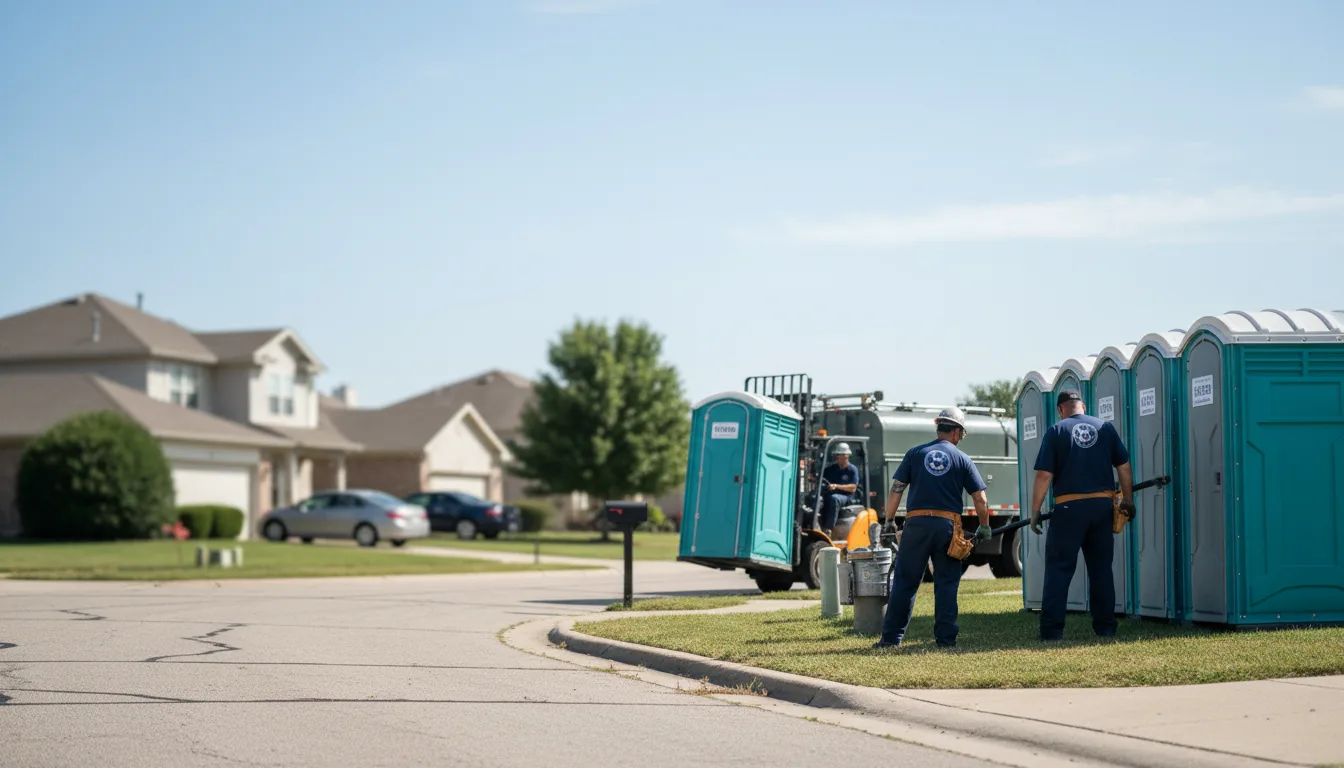 Porta Potty Rental in Danville, KS near me